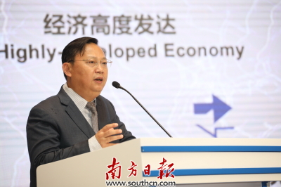 广东亚太创新经济研究院理事长李志坚 南方网全媒体记者 关铭荣 摄