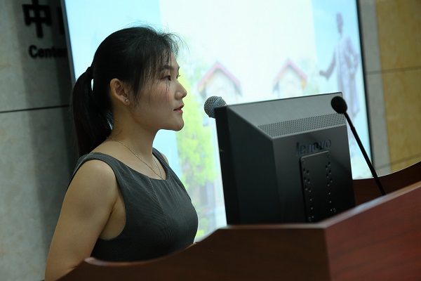 郭丽莎同学发言